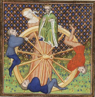 wheel of fortune medieval