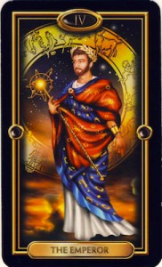 tarot-the-emperor gilded