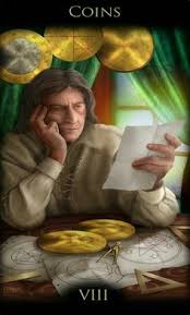 8 coins legacy tarot